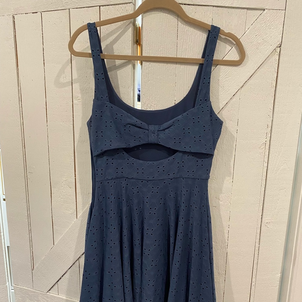 Peak-a-boo back dress by Hutch for anthropologie